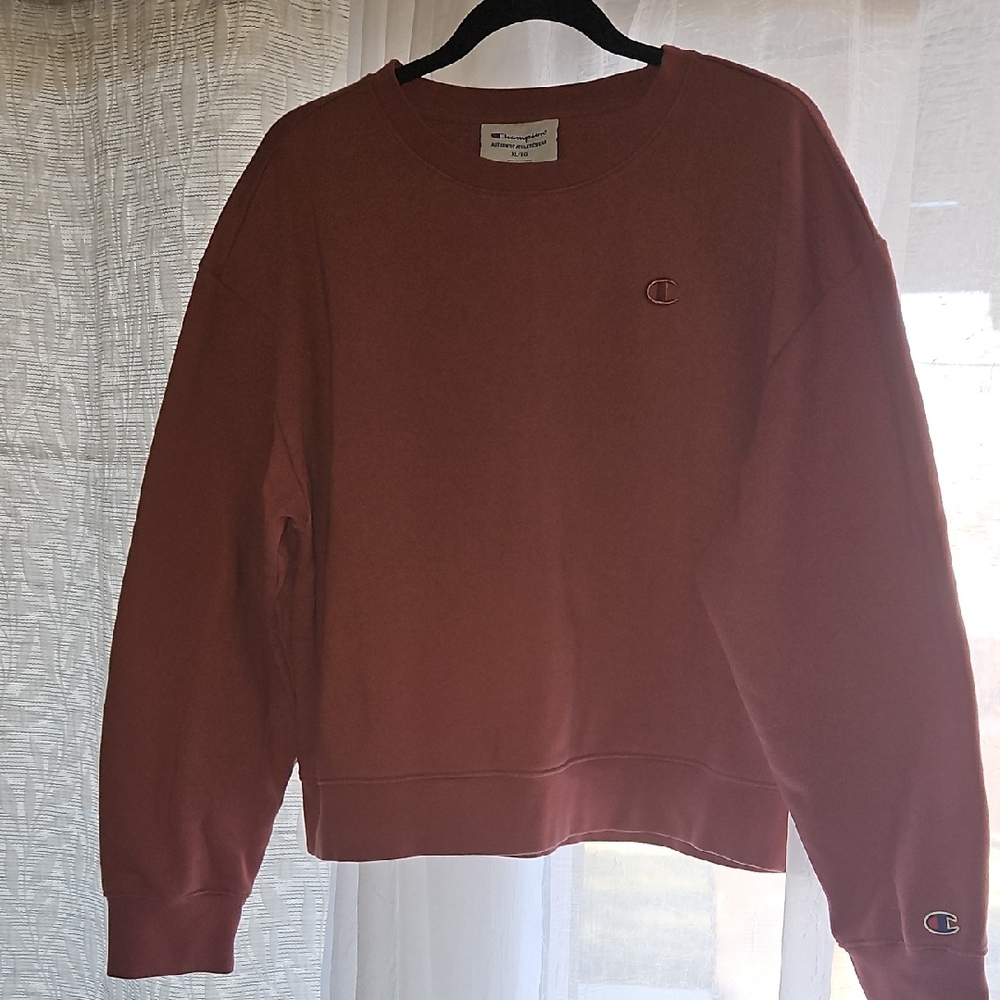 Champion Burgundy Crewneck Sweatshirt